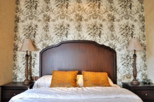 Wallpapering to give a room that instant facelift or a dramatic change